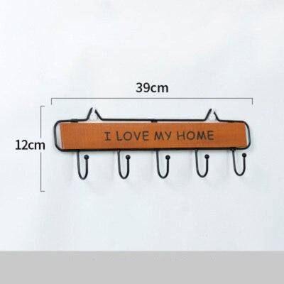 perchero por pared industrial