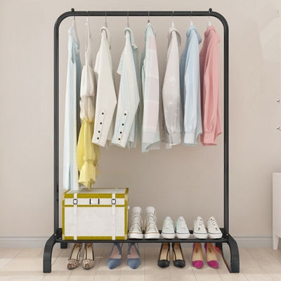 Perchero-Zapatero-negro-recibidor