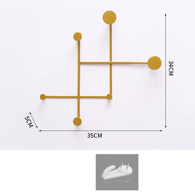 Perchero artistico de pared