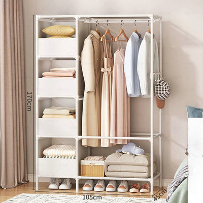 armario-con-cajones-y-perchero