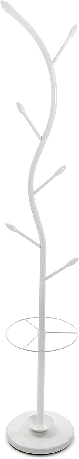 perchero de pie con paraguero