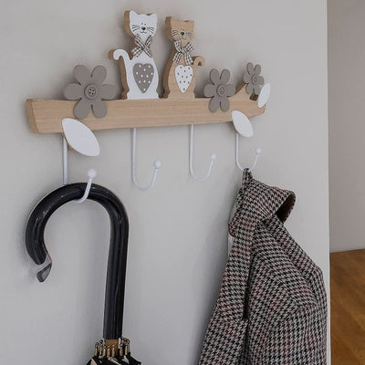 perchero pared infantil