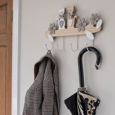 perchero infantil pared