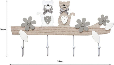 perchero ninos pared