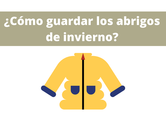 ¿Cómo guardar los abrigos de invierno?