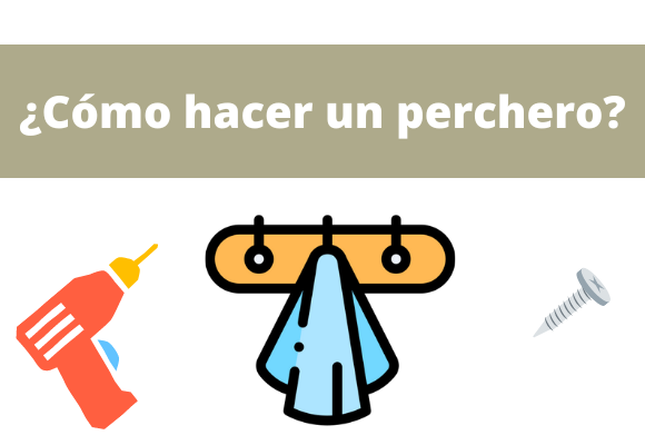 como hacer un perchero